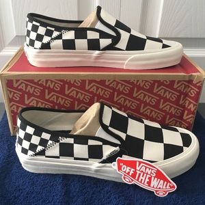 Vans slip on Sf (mega check) w/ ultracush insoles